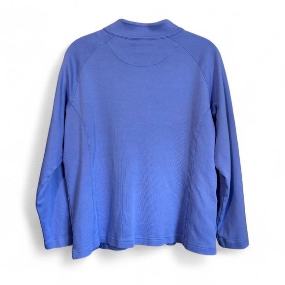 Magnolia Lane Masters Golf Quarter Zip Pullover Sweater Lavender Size Large - Picture 6 of 8